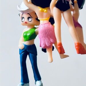 vintage Betty Boop 5 phone charm or keychain